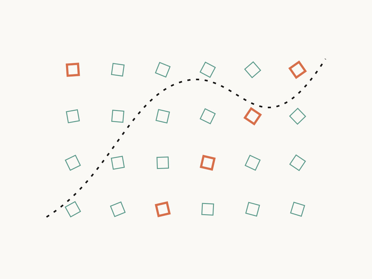 Open registers rotate by small amounts around one changing diagonal path, representing 504 plan vs iep.